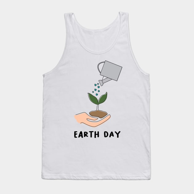 earth day t-shirt Tank Top by rsclvisual